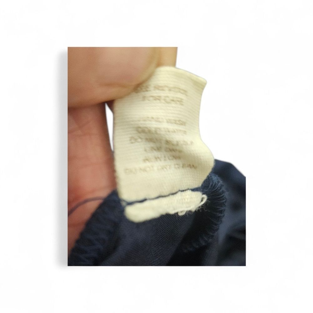Altar’d State Navy Blue Scalloped Romper – Adjustable Straps, Pockets - Picture 7 of 7